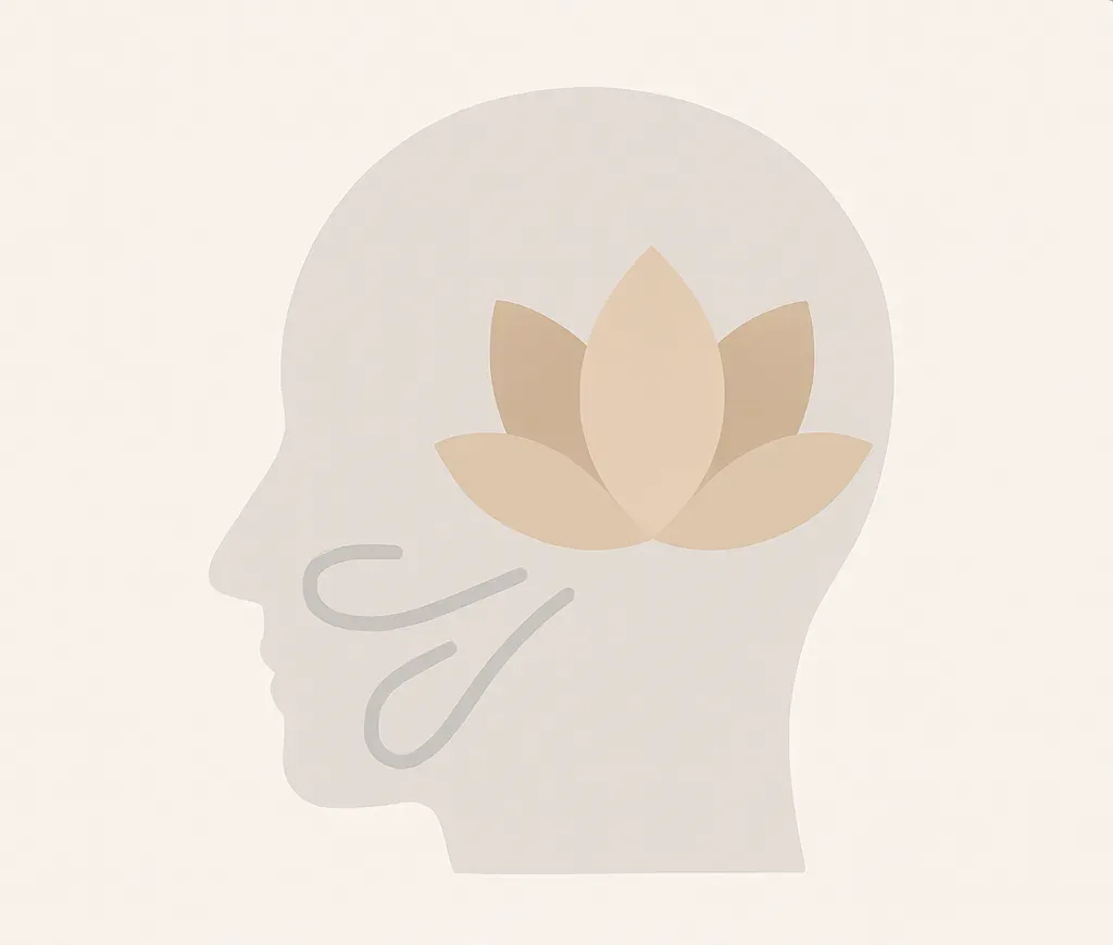 Illustration of deep breathing