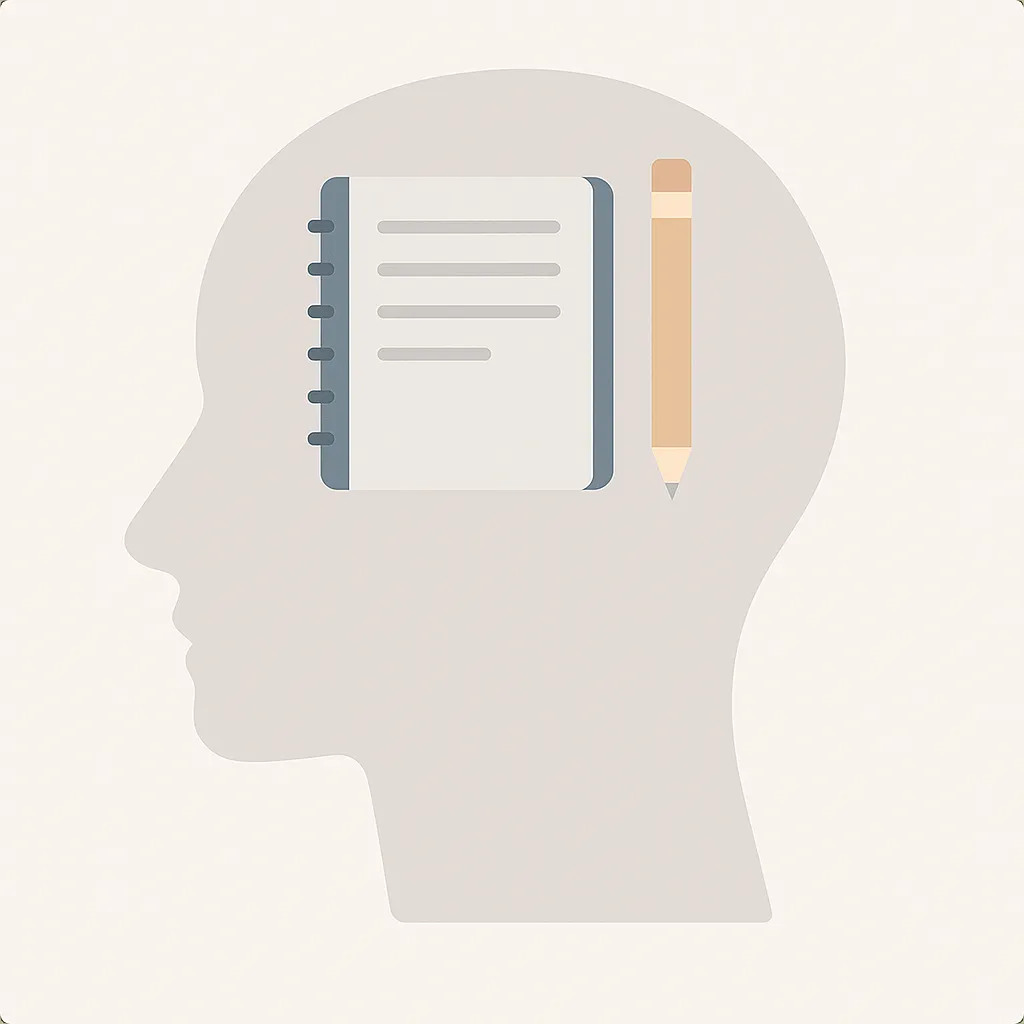 Illustration of journaling
